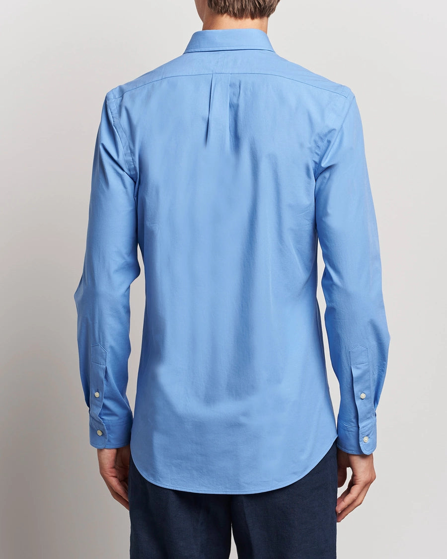 Polo Ralph Lauren Slim Fit Poplin Shirt Harbor Island Blue