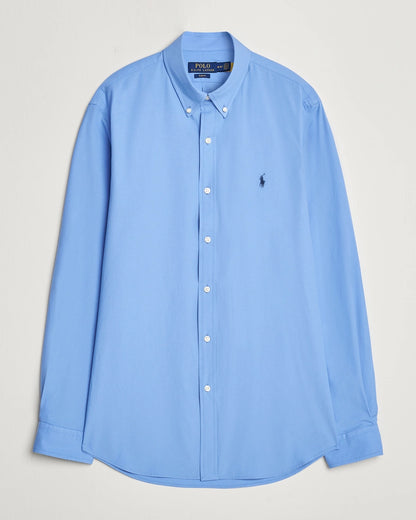 Polo Ralph Lauren Slim Fit Poplin Shirt Harbor Island Blue