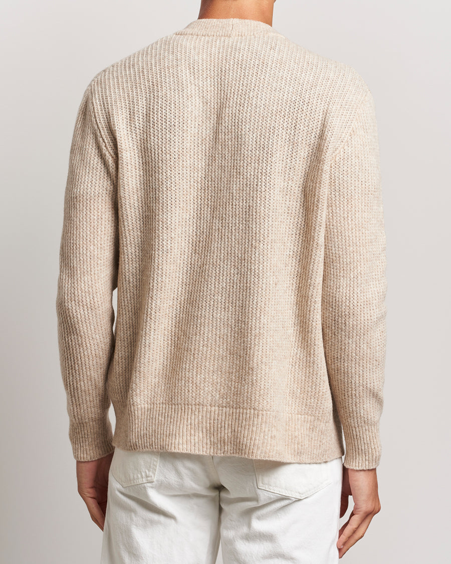 Altea Soft Rib Stich Cardigan Cream