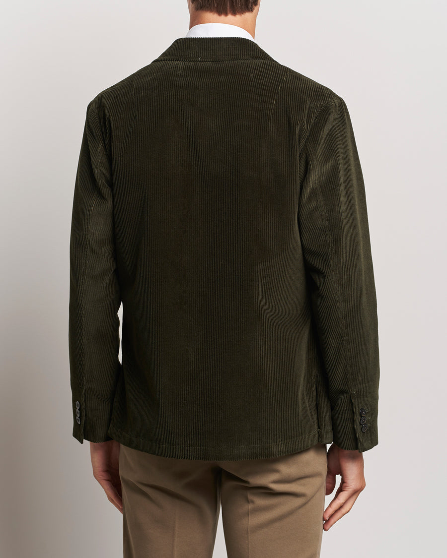 Boglioli Wale Corduroy Painter Jacket Dark Green