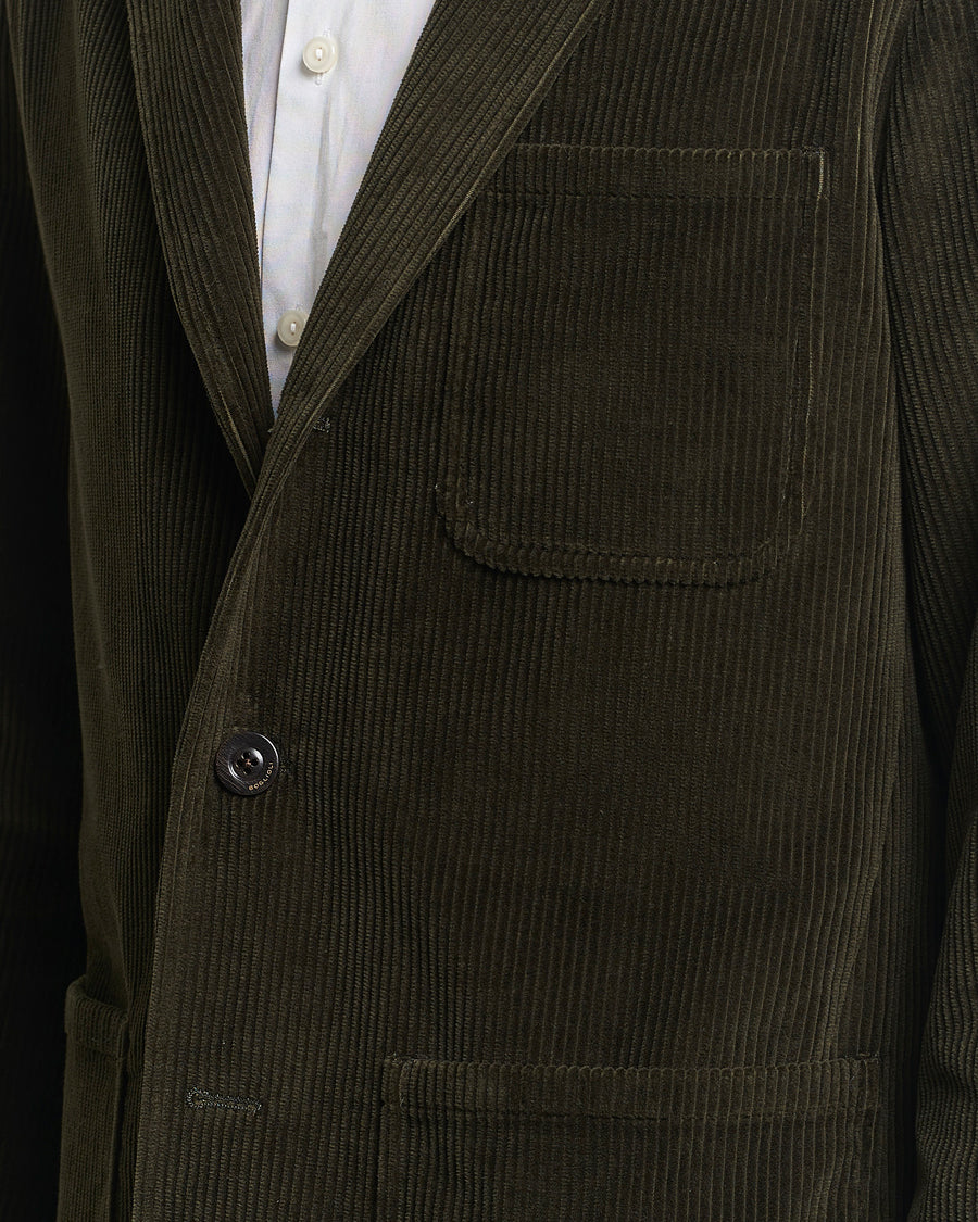 Boglioli Wale Corduroy Painter Jacket Dark Green