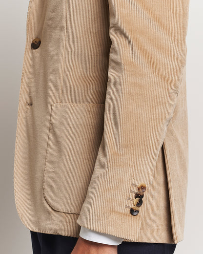 Lardini Corduroy Blazer Beige