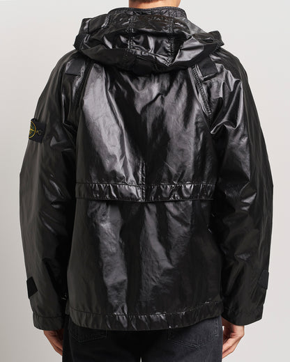 Stone Island Glass Cover-TC Garment Dyed Detach Vest Jacket Black